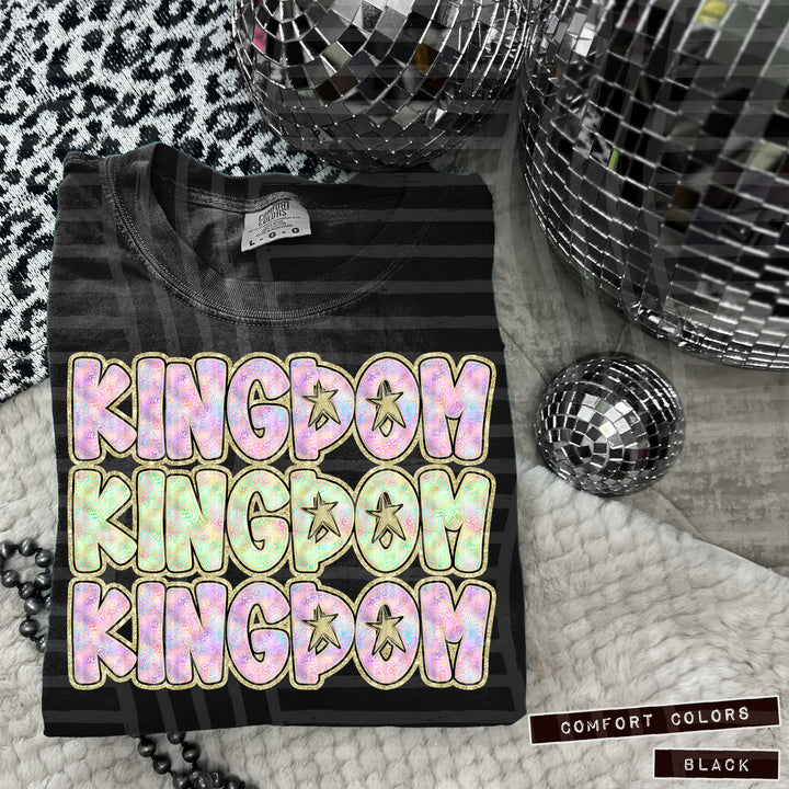 Iridescent Leopard DTF Print