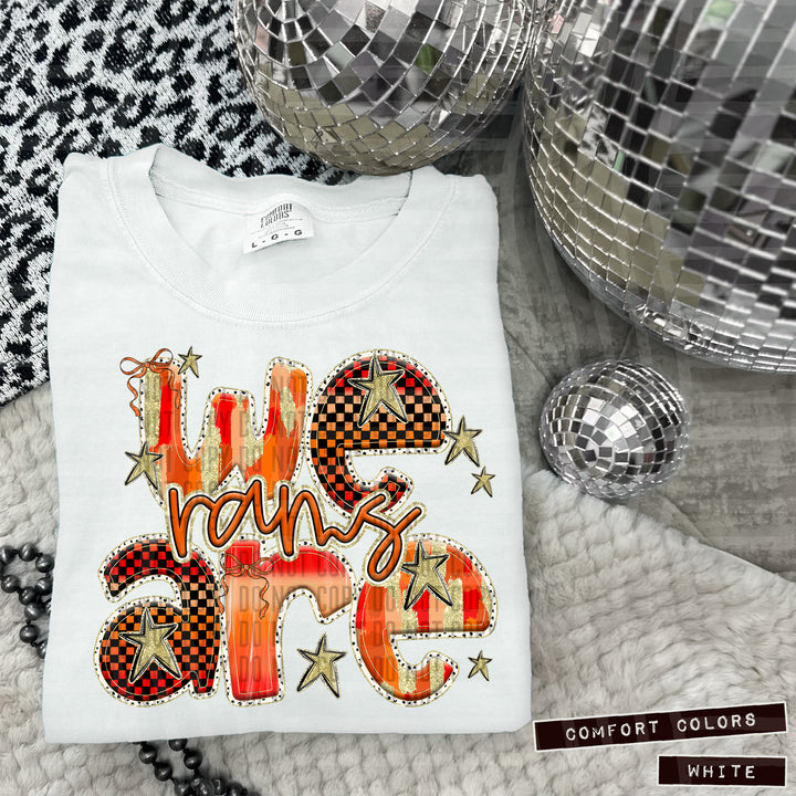 Orange We Are DTF Print