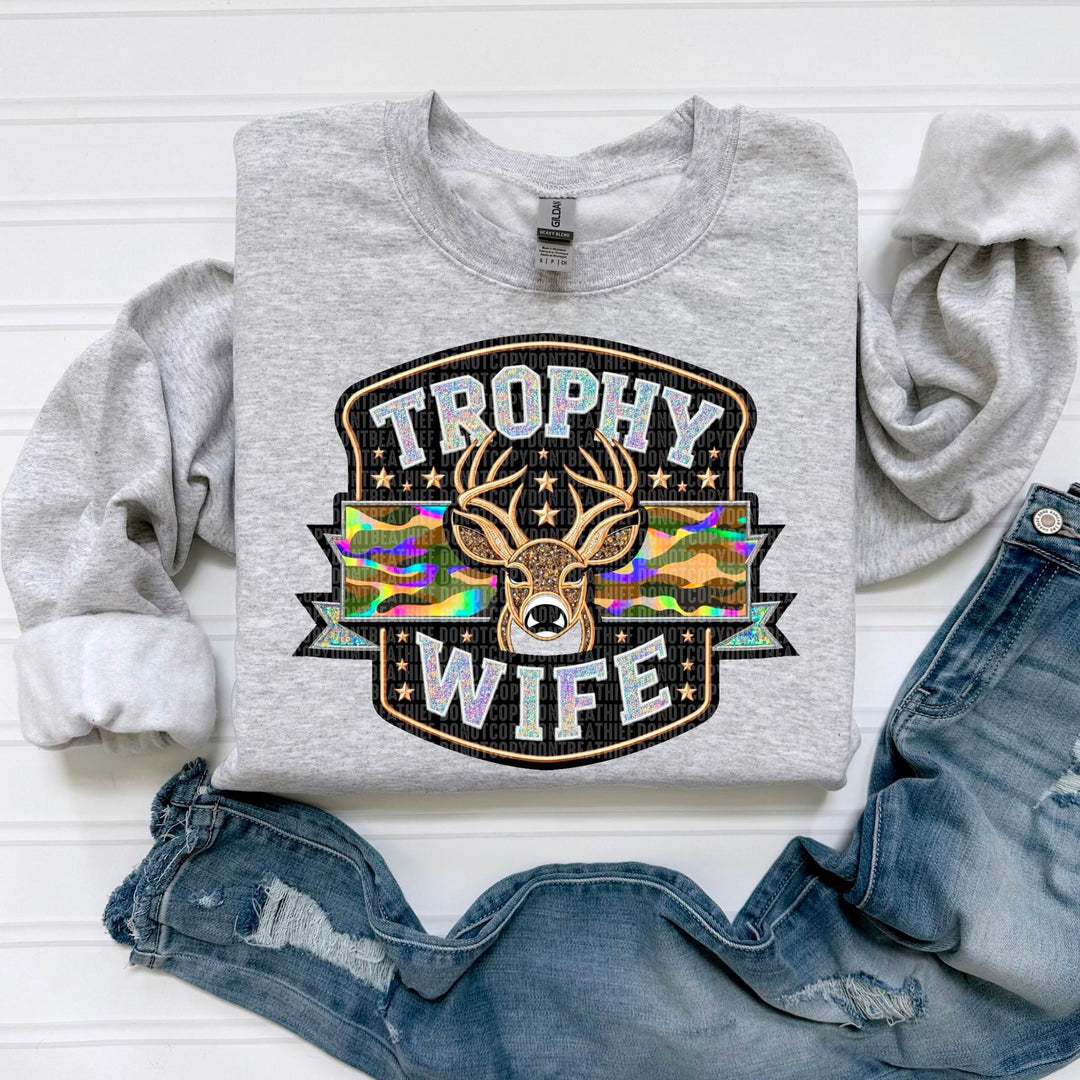 Trophy Wife DTF Print