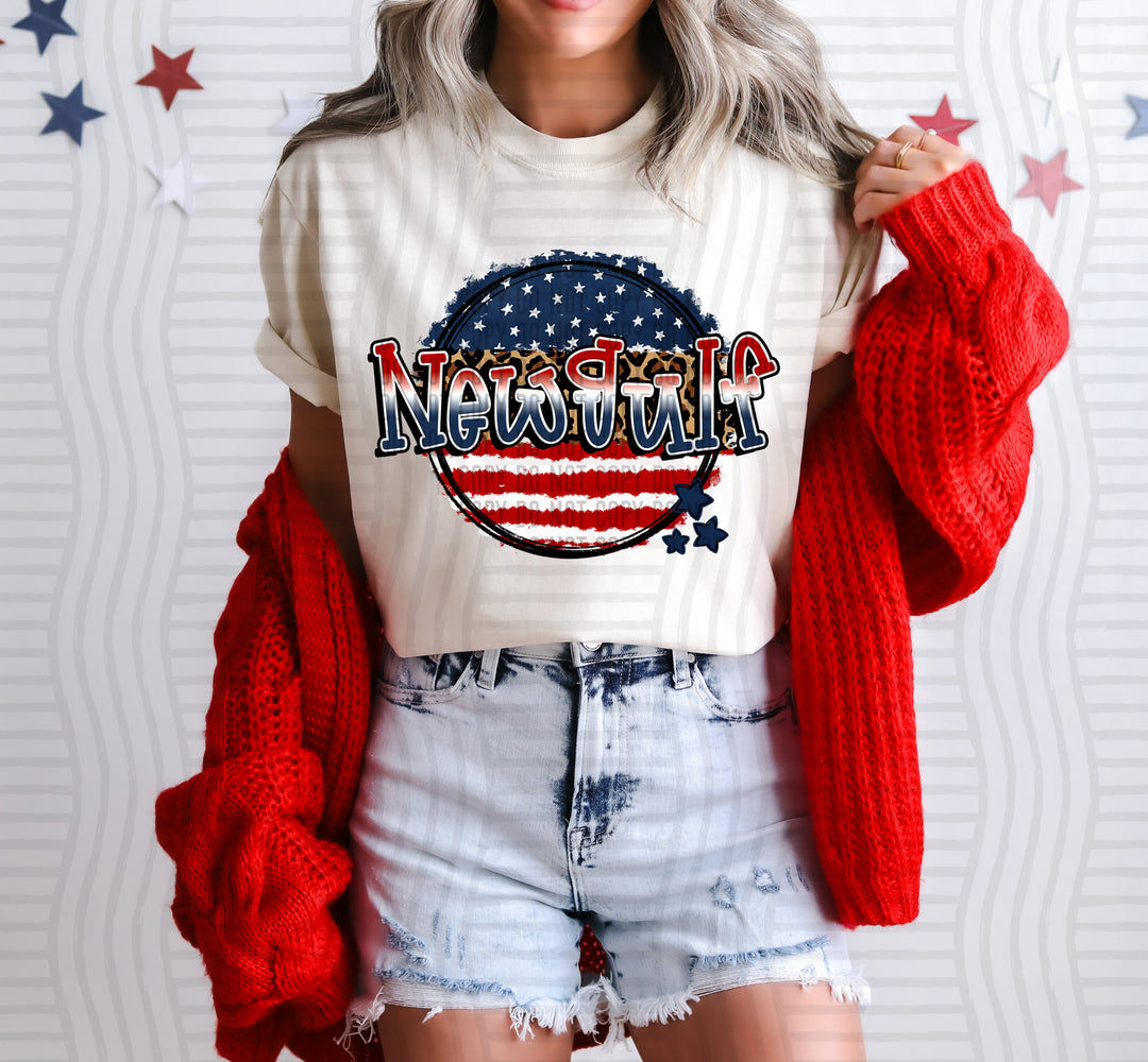 Flag Rounds Mascots DTF Print