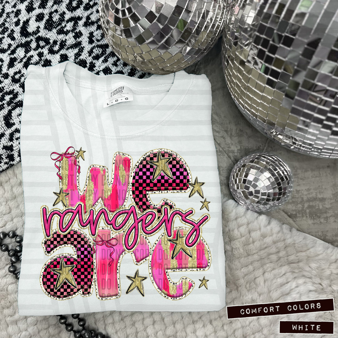 Pink We Are DTF Print