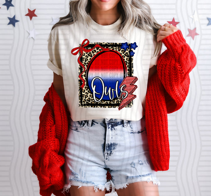 Star Spangled Sass Mascots DTF Print
