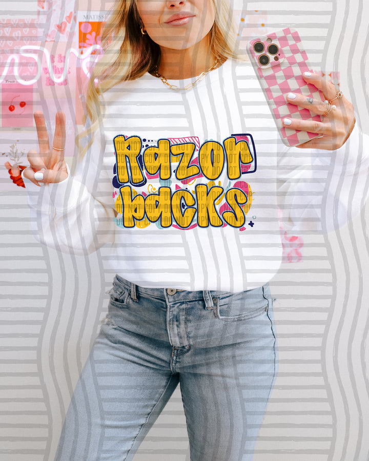 Groovy Mascots DTF Print