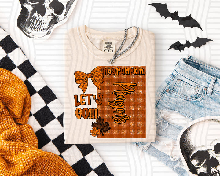 Hey Pumpkin DTF Print
