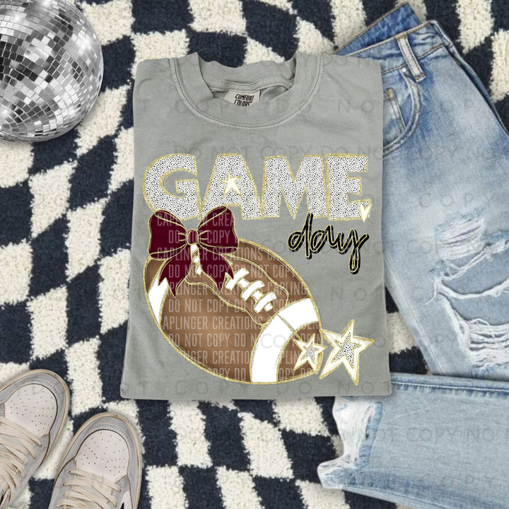 Game Day Football DTF Print