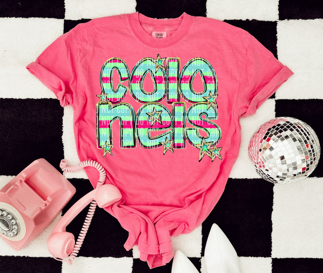 Multi Stripes DTF Print