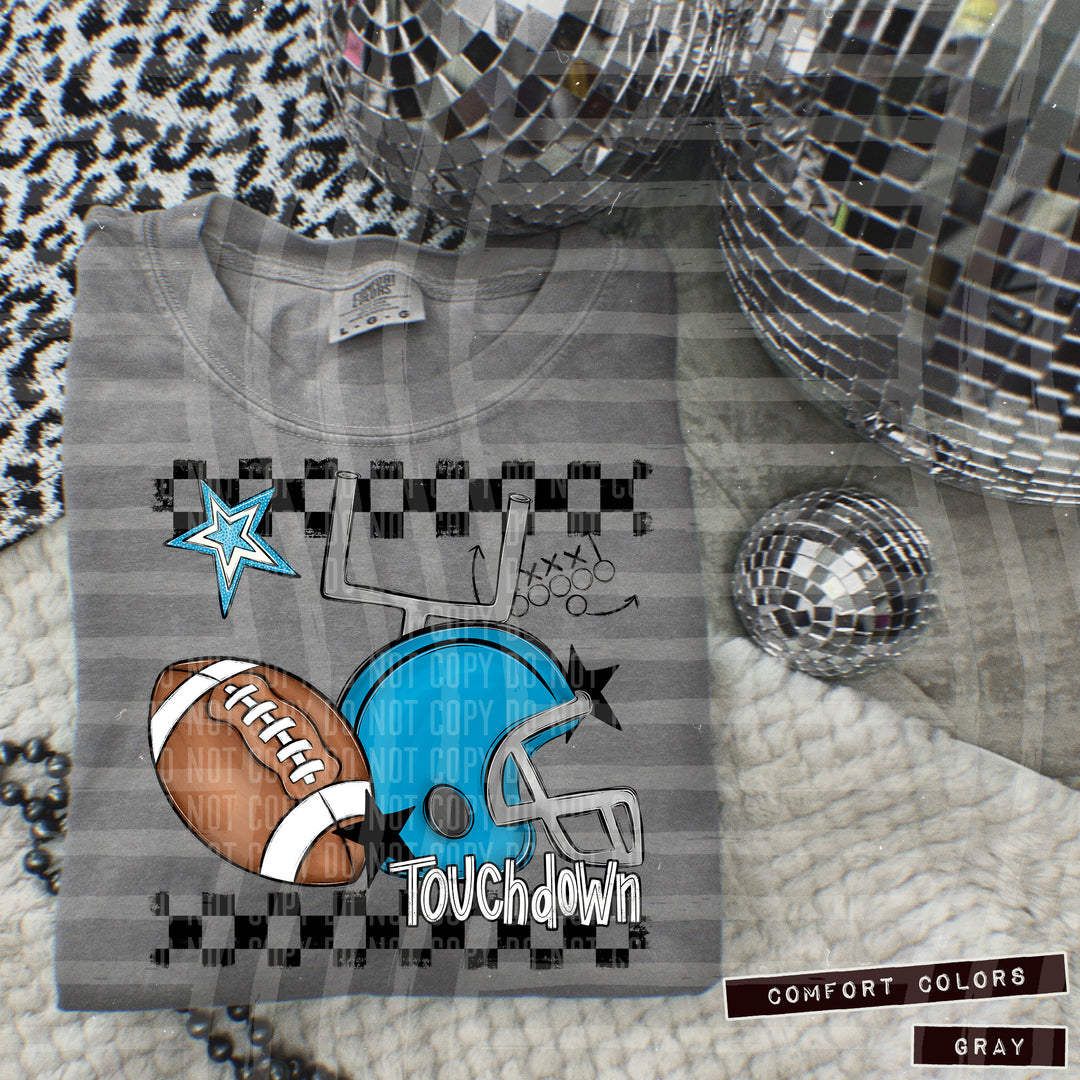 Football Helmet DTF Print