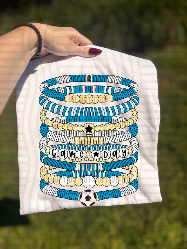 Soccer Bracelets DTF Print