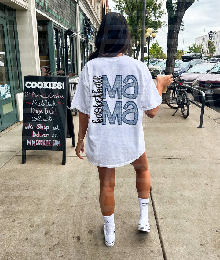 Sports Mama Basketball DTF Print