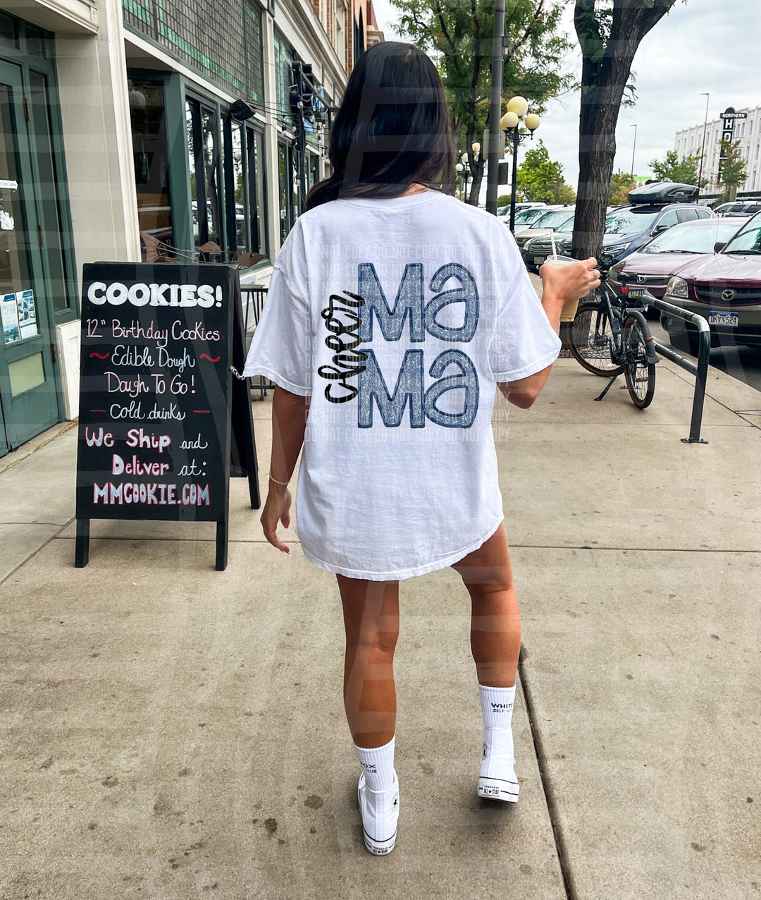 Sports Mama Cheer DTF Print