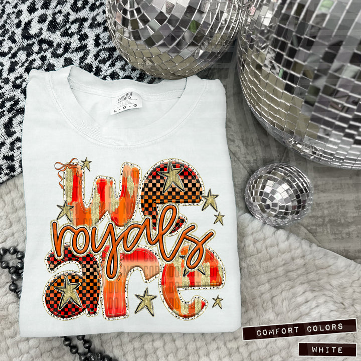 Orange We Are DTF Print