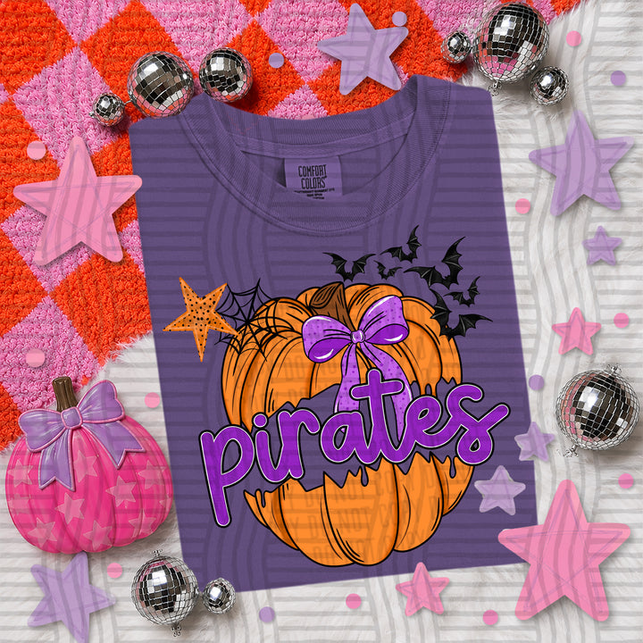 Pumpkin Pop Girly Mascots DTF Print