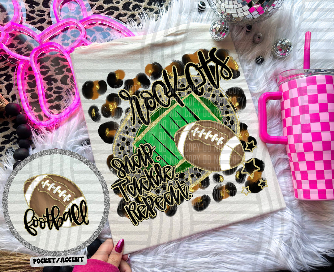 Snap Tackle Repeat DTF Print