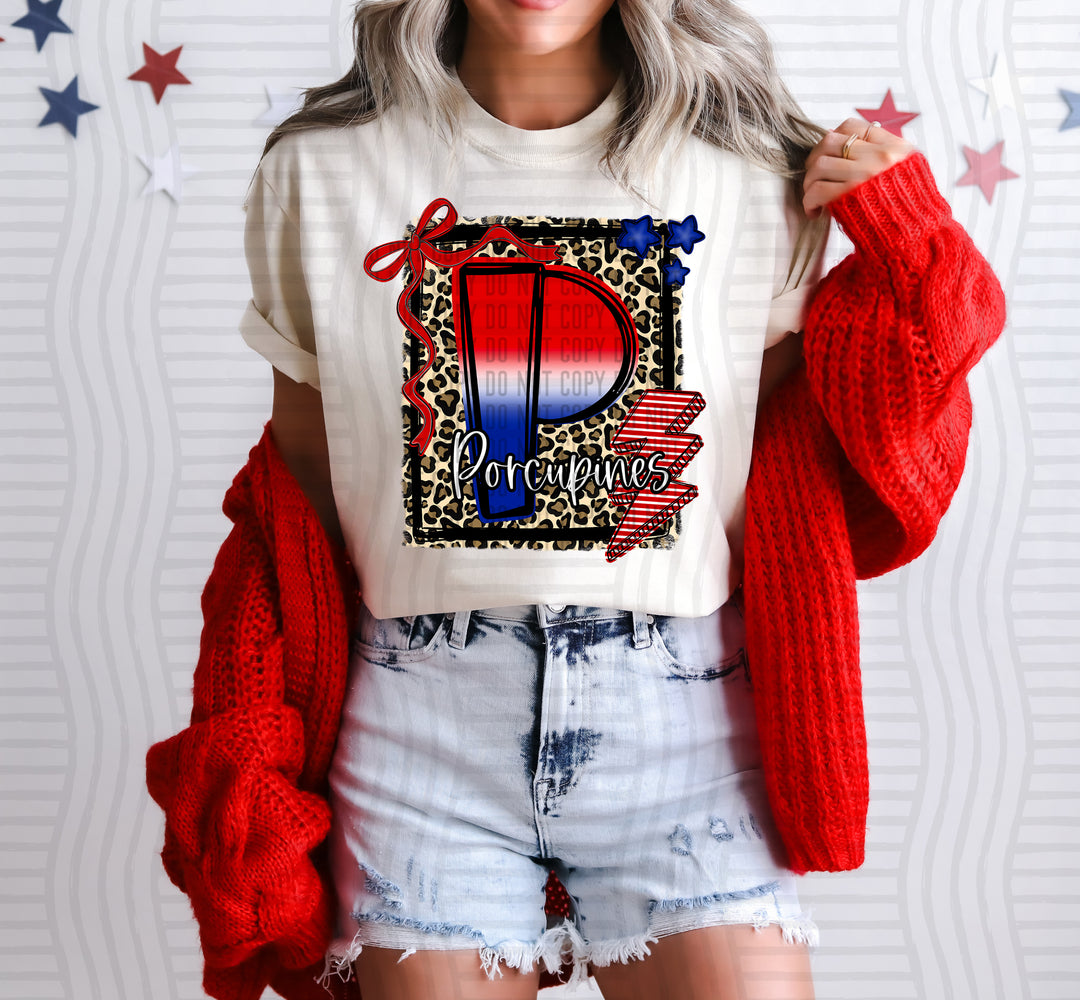 Star Spangled Sass Mascots DTF Print