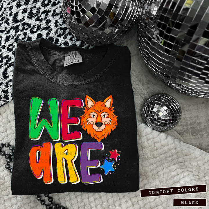 We Are Mascot Heads  DTF Print
