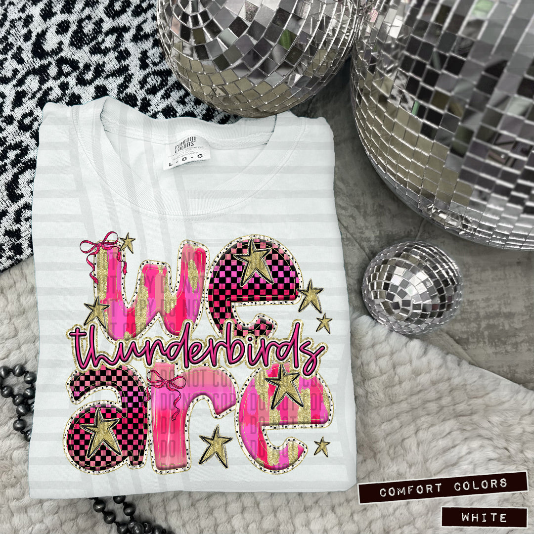 Pink We Are DTF Print