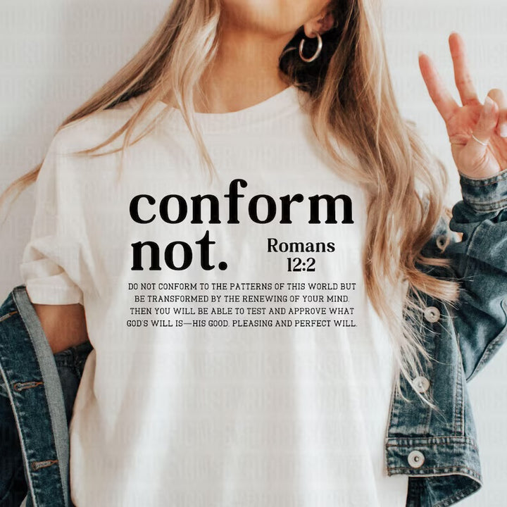 Conform Not DTF Print