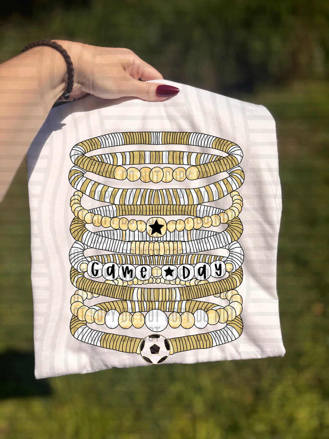 Soccer Bracelets DTF Print