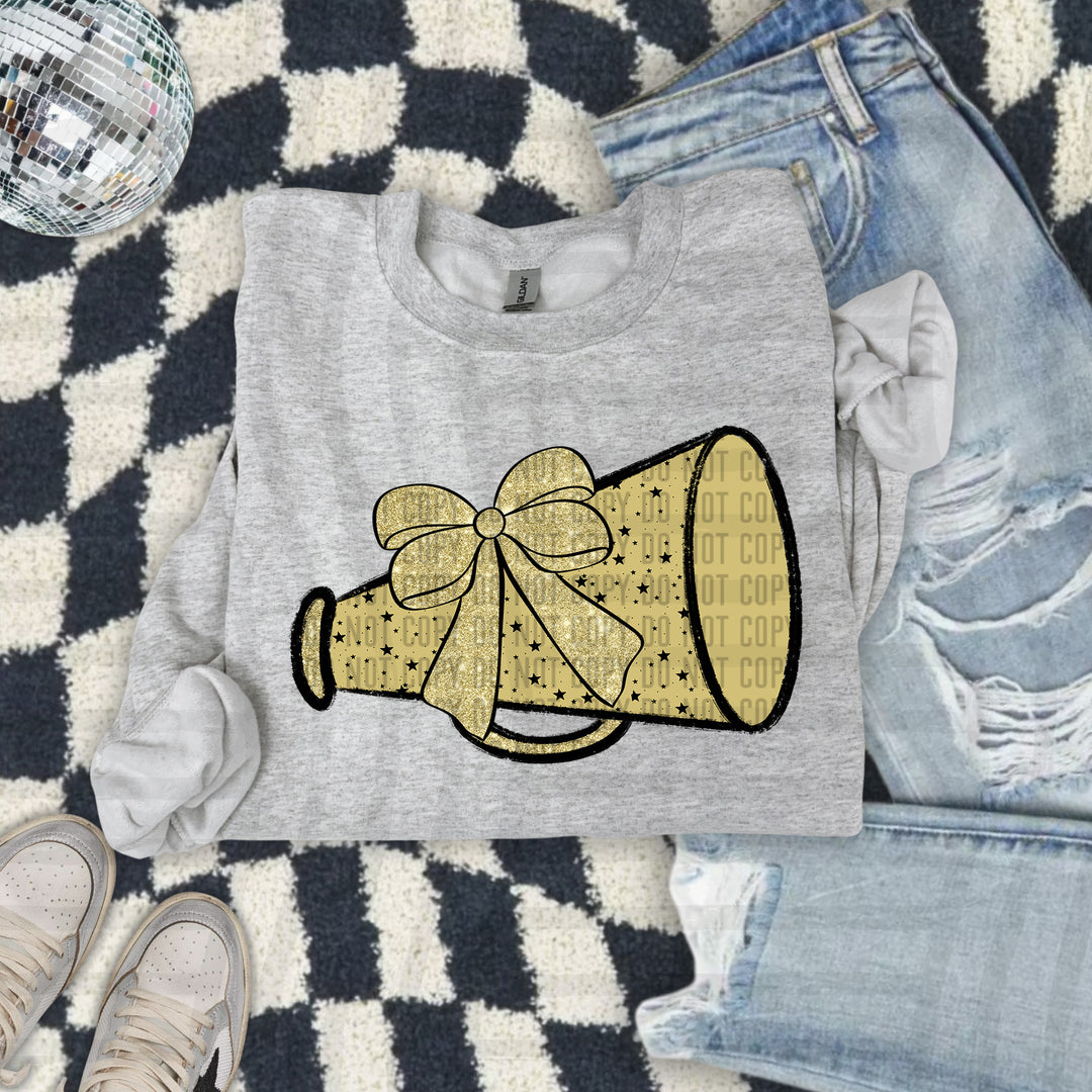 Megaphone DTF Print