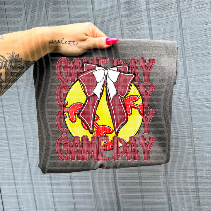 Game Day Sports Balls DTF Print