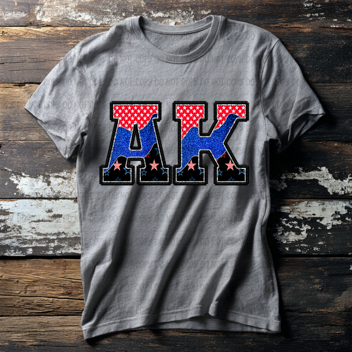 USA States DTF Print