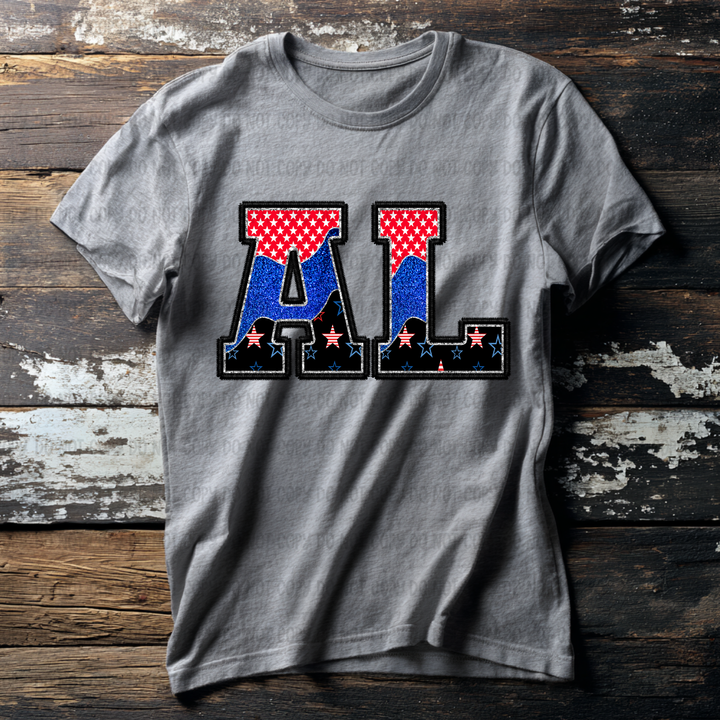 USA States DTF Print