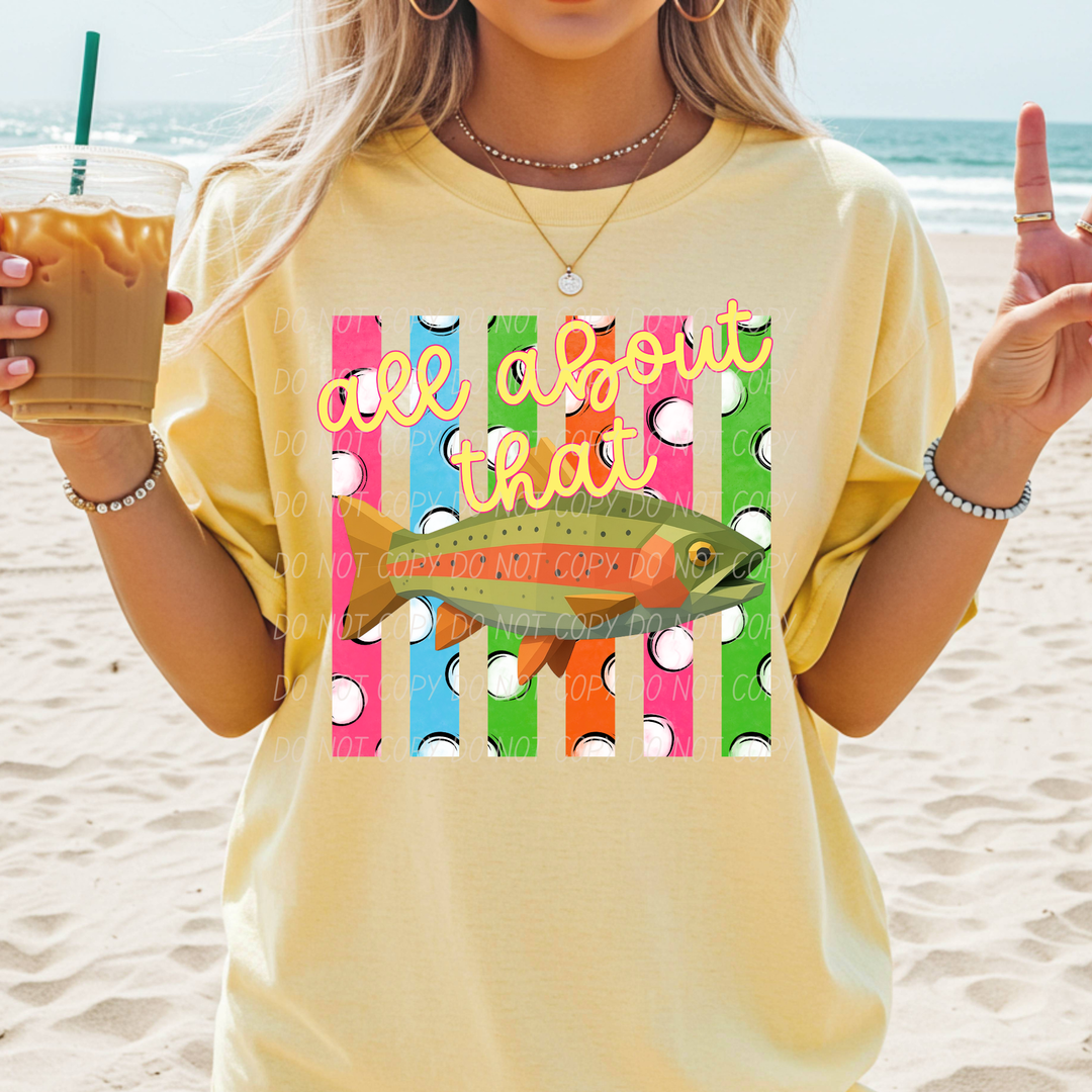 All About that Bass DTF Print