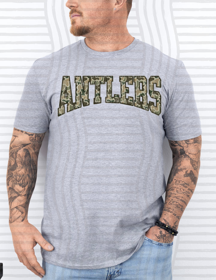 Simple Camo Arched Mascots DTF Print