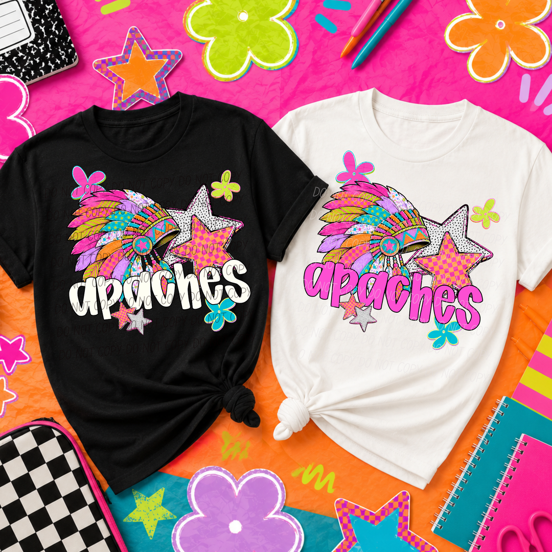 Pattern Pop Mascots DTF Print