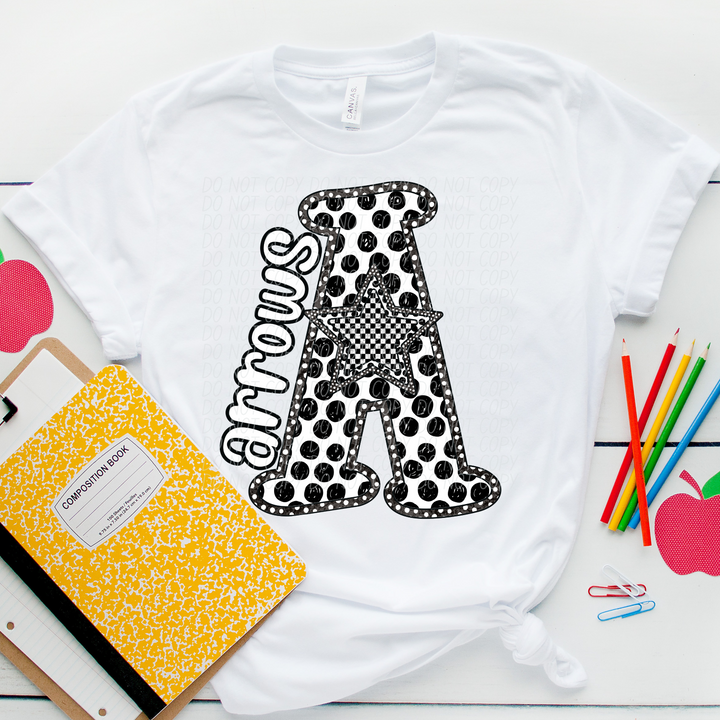 Polka Dot Mascots DTF Print