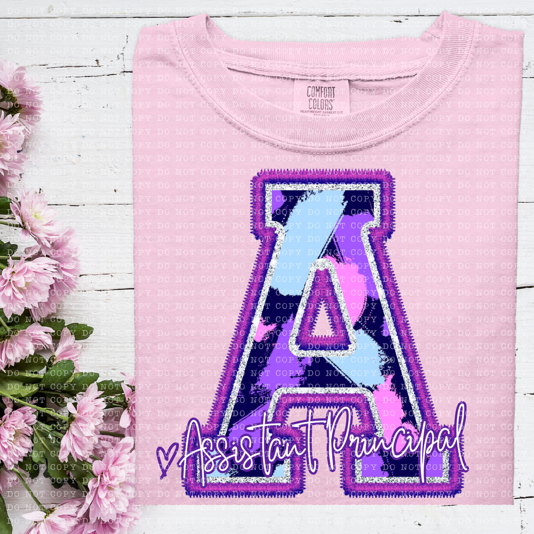 Perfectly Purple Occupations DTF Print