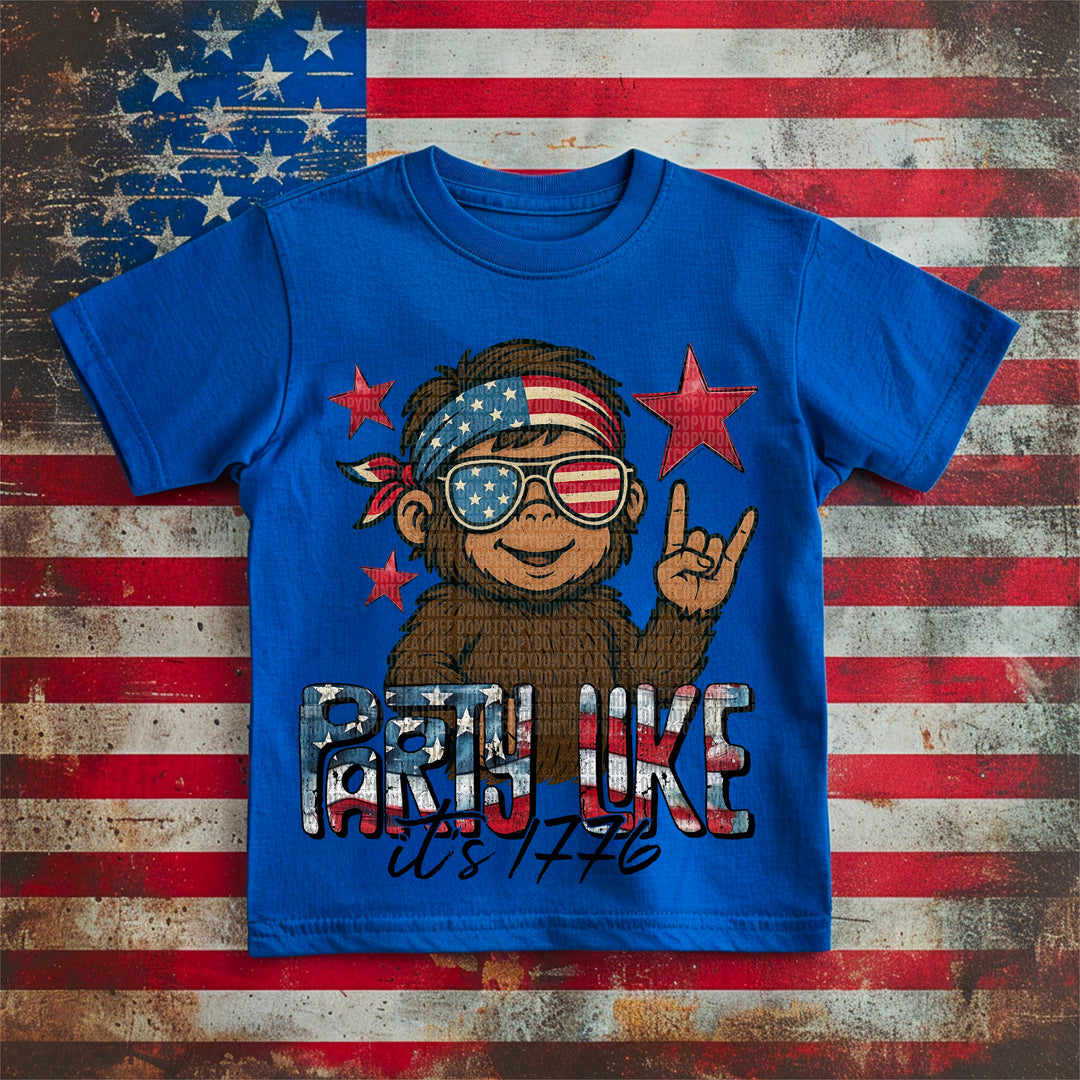 Party Like It’s 1776 DTF Print
