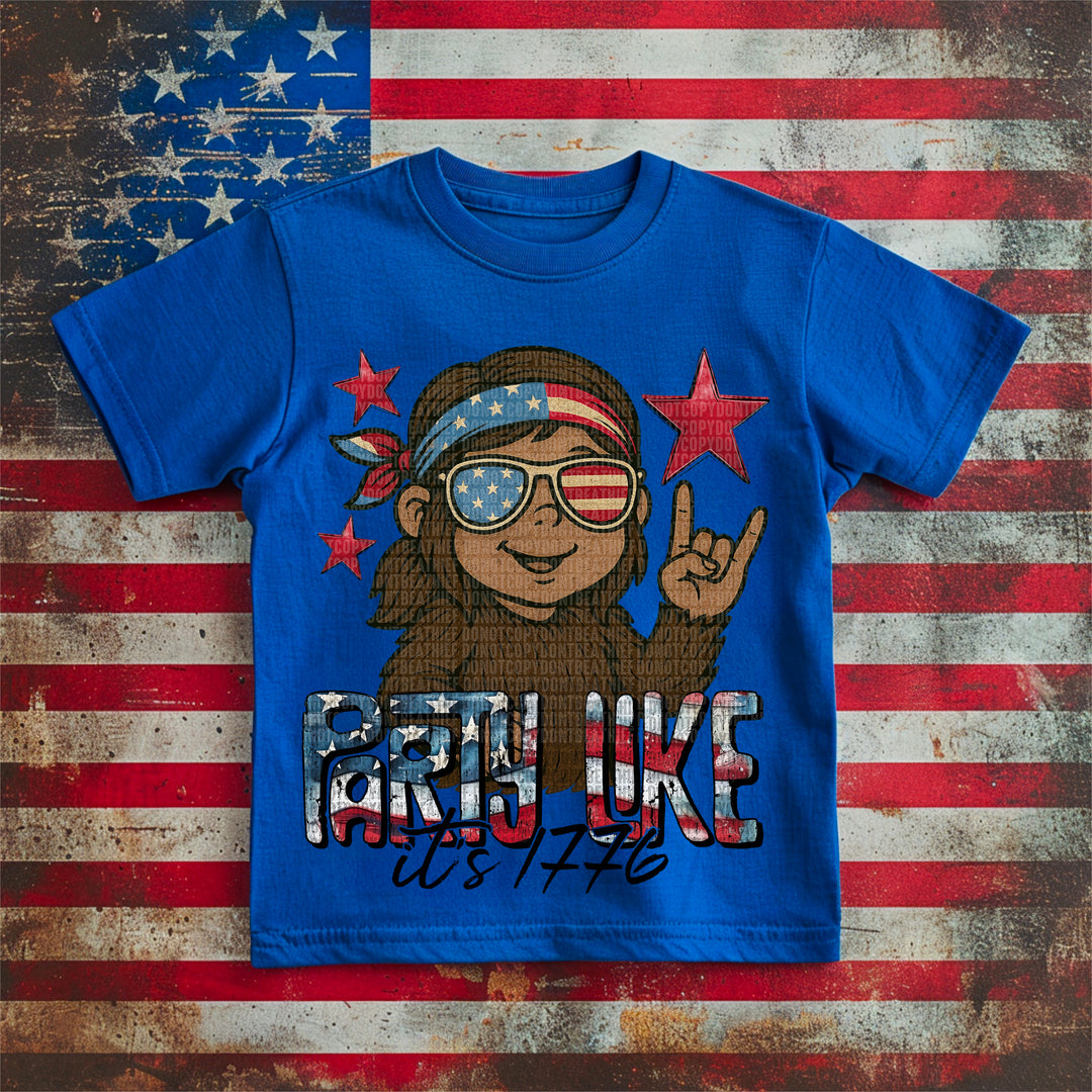 Party Like It’s 1776 DTF Print