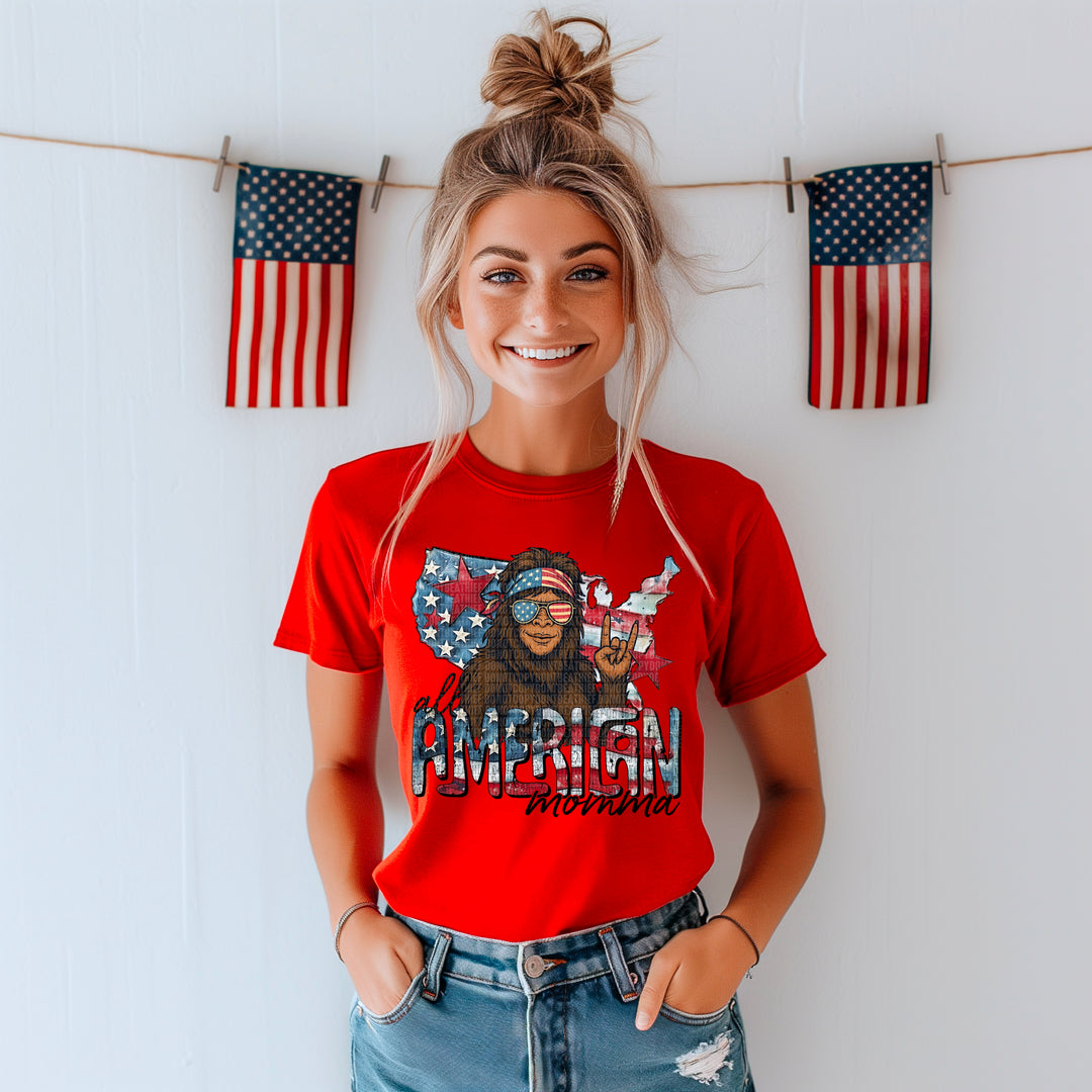 All American Momma DTF Print