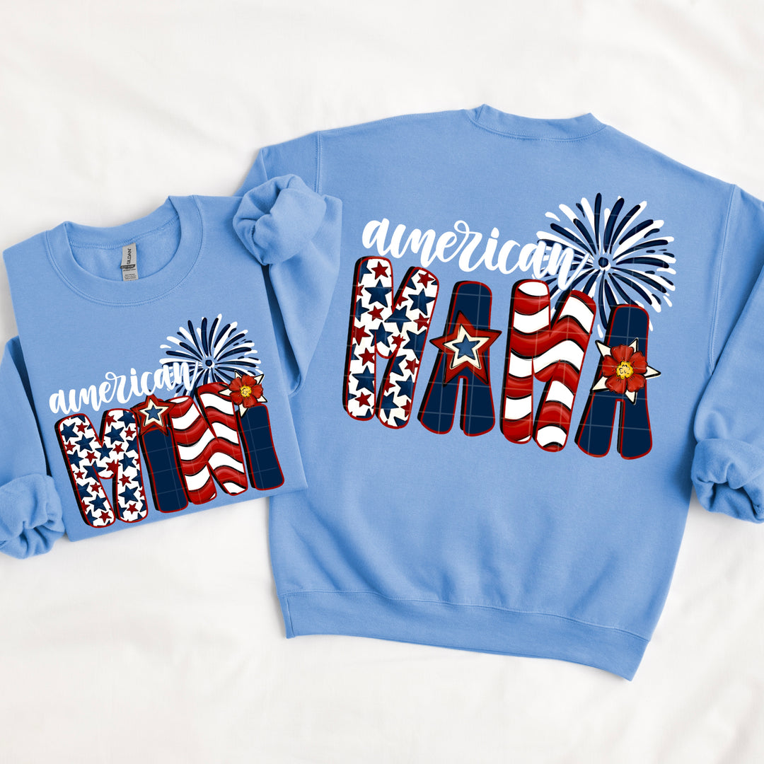 American Mama/Mini DTF Print