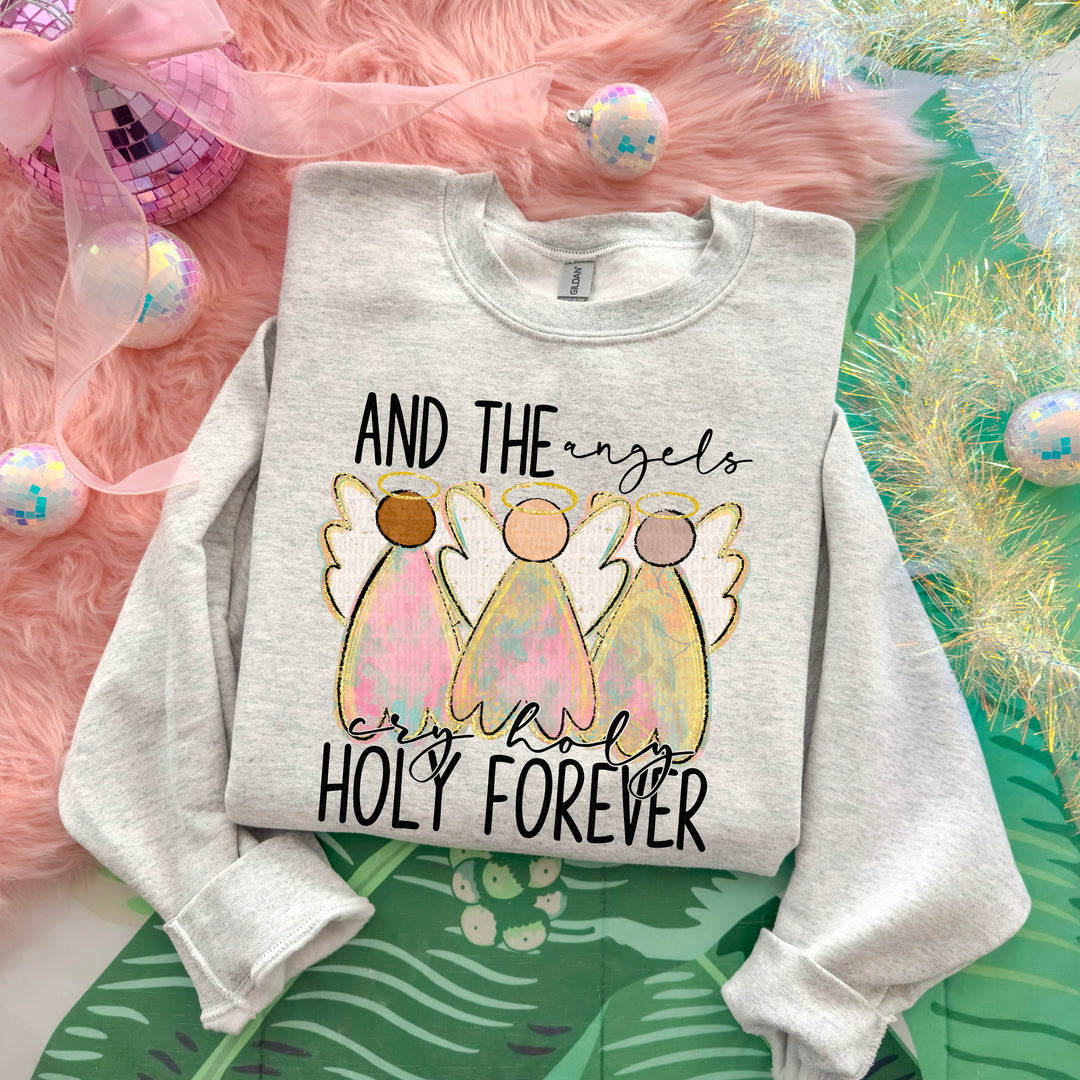 Angels Cry Holy DTF Print