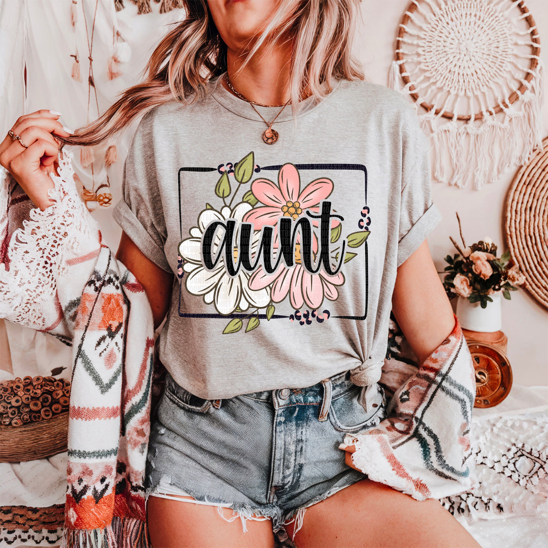 Floral Names Titles Collection DTF Print