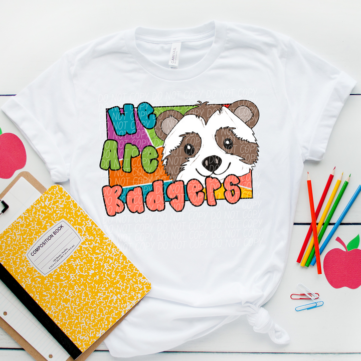 Retro We Are Mascots DTF Print