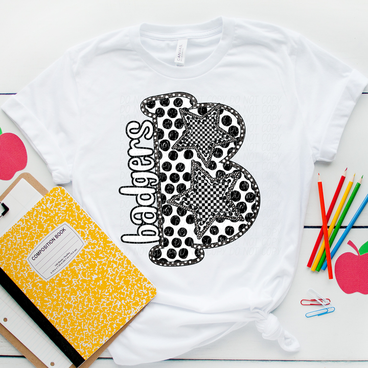 Polka Dot Mascots DTF Print