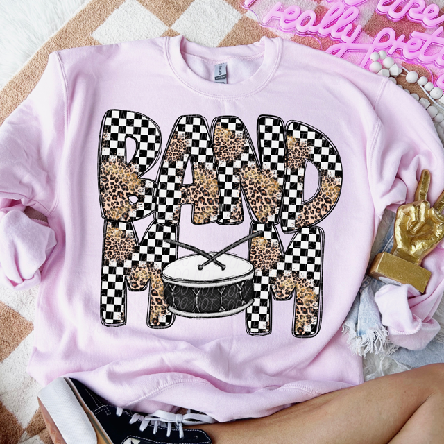 Leopard Sports Mom DTF Print