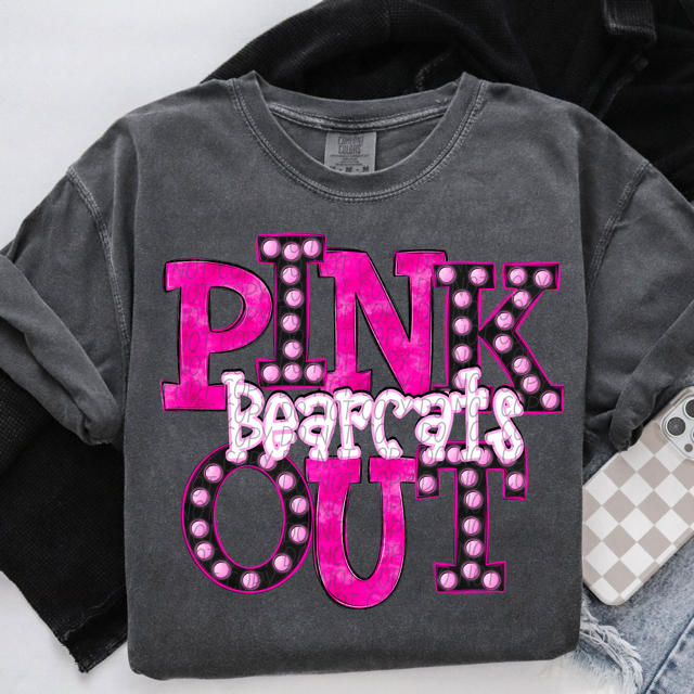 Pink Out Marquee DTF Print