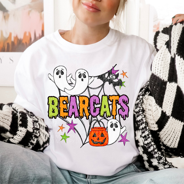 Halloween Mascots DTF Print