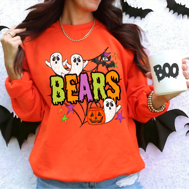 Halloween Mascots DTF Print