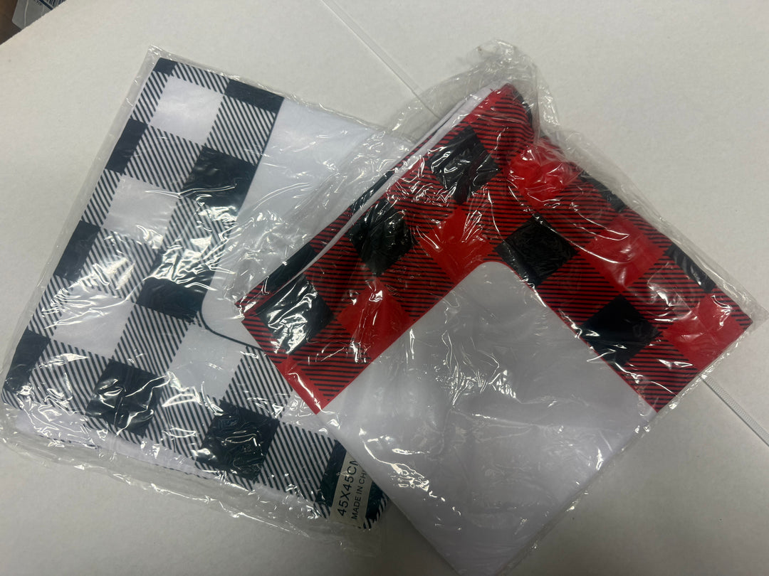 Plaid Pillow Cover