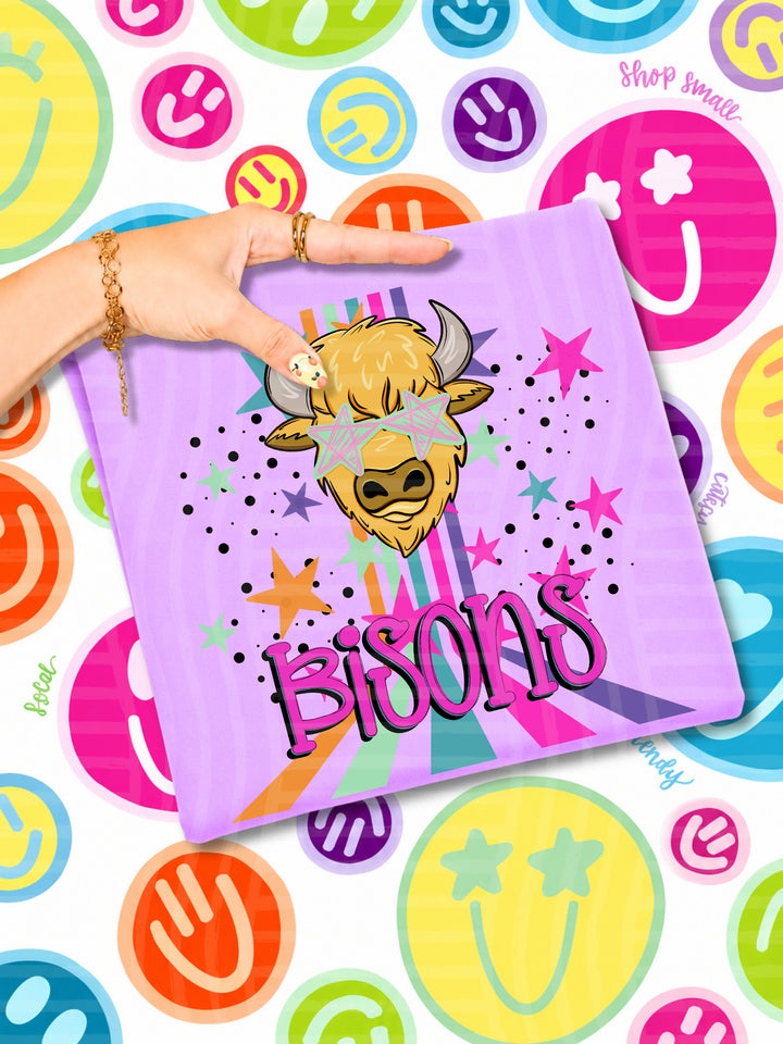 Starry Eyes Rainbow Mascots DTF Print