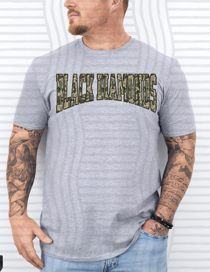 Simple Camo Arched Mascots DTF Print