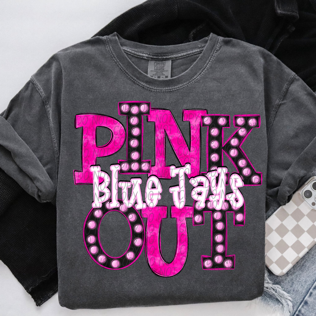 Pink Out Marquee DTF Print