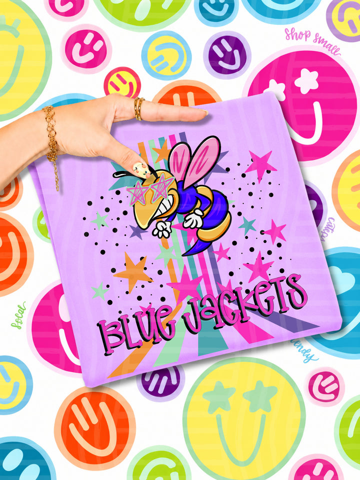 Starry Eyes Rainbow Mascots DTF Print