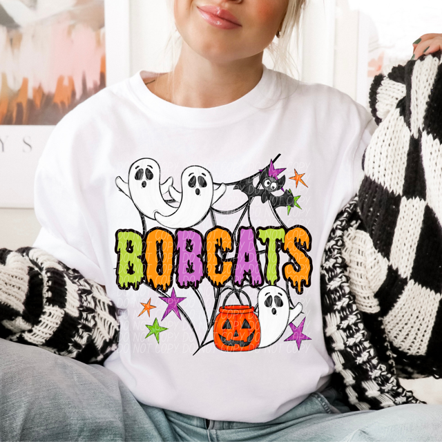 Halloween Mascots DTF Print