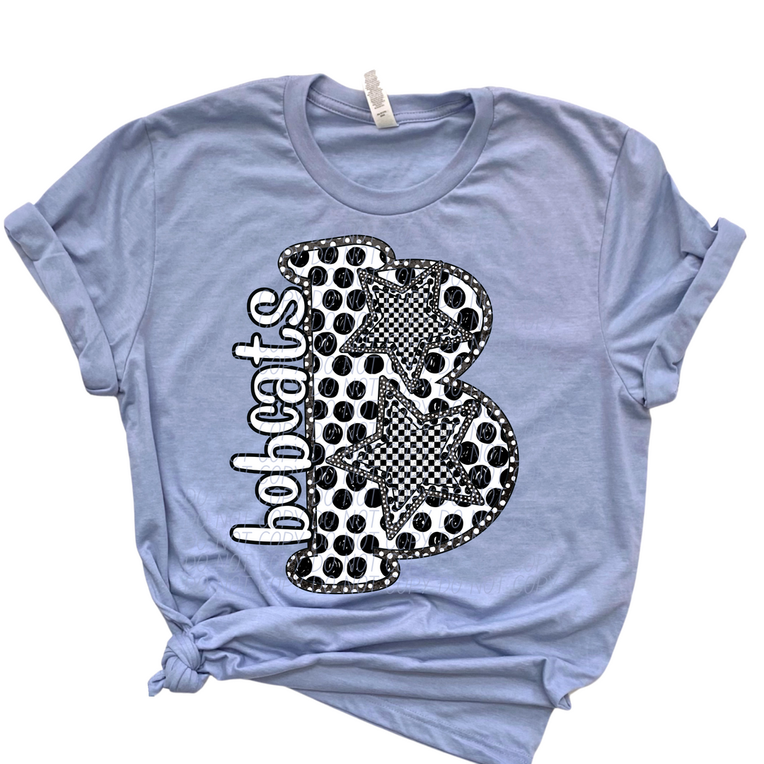 Polka Dot Mascots DTF Print